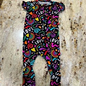 Bums & Roses (previously Little Bum Bums Love is Love Romper
